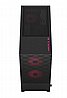 מארז חברת Fractal Design דגם Pop Air RGB Magenta Core Tempered Glass Clear Tint צבע ורוד שחור