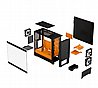 ���� ���� Fractal Design ��� Pop Air RGB Orange Core TG Clear Tint ��� ����