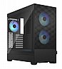 מארז חברת Fractal Design דגם Pop Air RGB Black TG Clear Tint צבע שחור