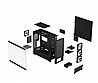 מארז חברת Fractal Design דגם Pop XL Air RGB Black TG Clear Tint צבע שחור
