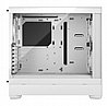 מארז חברת Fractal Design דגם Pop Silent White TG Clear Tint צבע לבן