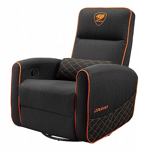 ����� ������� COUGAR FIDOM Gray Orange Gaming Sofa ��� ���� ����
