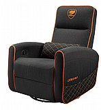 ����� ������� COUGAR FIDOM Gray Orange Gaming Sofa ��� ���� ����