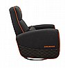 כורסת גיימינג COUGAR FIDOM Gray Orange Gaming Sofa צבע שחור כתום