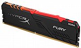������ ����� ���� Kingstom ��� HyperX FURY RGB 8GB DDR4 3200MHz CL16