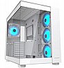 מארז ללא ספק Cougar FV150 White ARGB Mid Tower לבן