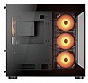 מארז ללא ספק Cougar FV150 White ARGB Mid Tower שחור