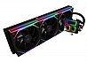 קירור נוזלי למעבד חברת Thermalright דגם Frozen Infinity 360 Black ARGB 68.9CFM Pump 2000RPM 28.2dBA צבע שחור