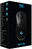 עכבר גיימינג אלחוטי חברת Logitech דגם G PRO WIRELESS צבע שחור