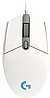 עכבר גיימרים חוטי Logitech G102 Lightsync צבע לבן