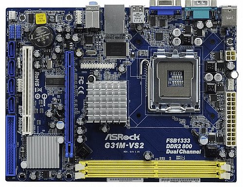 ��� ��  ���� ASROCK ��� G31M-DGS 775 DDR2 RS232 VGA