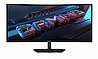 מסך גיימינג קעור Gigabyte G34WQC2 VA WQHD 3440X1440 1ms 200Hz Speakers