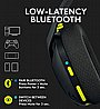 אוזניות גיימינג אלחוטיות Logitech G435 LightSpeed - צבע שחור