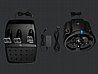 הגה מרוצים עם דוושות חברת Logitech Trueforce דגם G923 תואם לפלייסטיישן XBOX ולמחשב PC