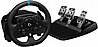 הגה מרוצים עם דוושות חברת Logitech Trueforce דגם G923 תואם לפלייסטיישן XBOX ולמחשב PC