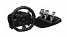 הגה מרוצים עם דוושות חברת Logitech Trueforce דגם G923 תואם לפלייסטיישן PS4 ולמחשב PC