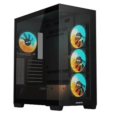 ���� GIGABYTE C500 PANORAMIC STEALTH Mid-Tower4X120mm ARGB Fans