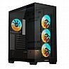 מארז GIGABYTE C500 PANORAMIC STEALTH Mid-Tower4X120mm ARGB Fans