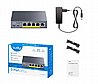 מתג לא מנוהל Cudy GS105P 5-Ports Gigabit Unmanaged POE Switch