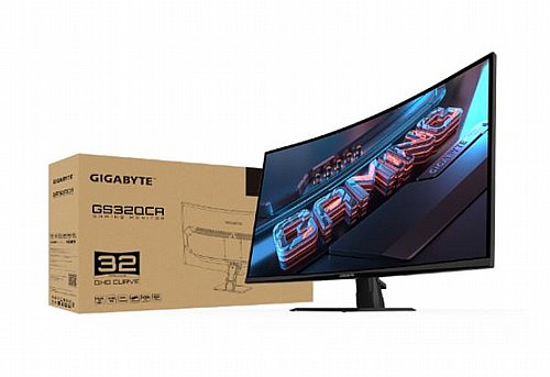 ��� ���� Gigabyte GS32QCA SS VA 1ms 2K QHD 180Hz FreeSync Tilt