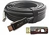 כבל AOC HDMI 2.0 מבוסס סיב אופטי באורך 10 מטר Gold Touch 4K 60Hz CH-HD-AOC-10