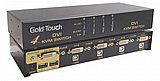���� KVM ��� 4 ������ DVI �� ������ USB ������ Gold Touch KVM-DVI-4