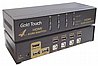 בורר KVM בעל 4 יציאות HDMI עם חיבורי USB וסאונד Gold Touch KVM-HDMI-4