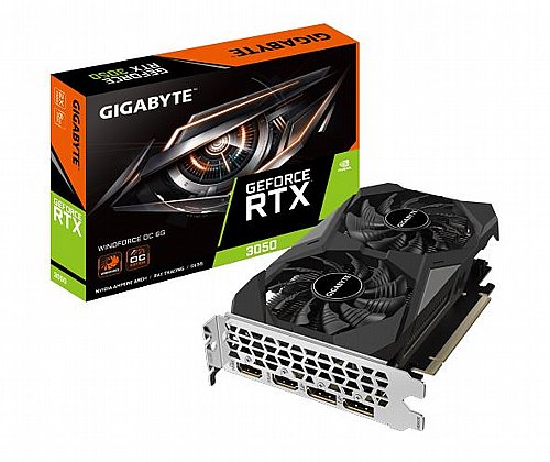 ����� ��� ���� Gigabyte ��� GeForce RTX 3050 Windforce 2 6GB