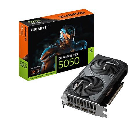 ����� ��� Gigabyte GeForce RTX 5050 WindForce OC 8GB 2xDP 2xHDMI