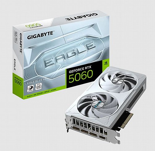 ����� ��� Gigabyte GeForce RTX 5060 EAGLE OC ICE 8G