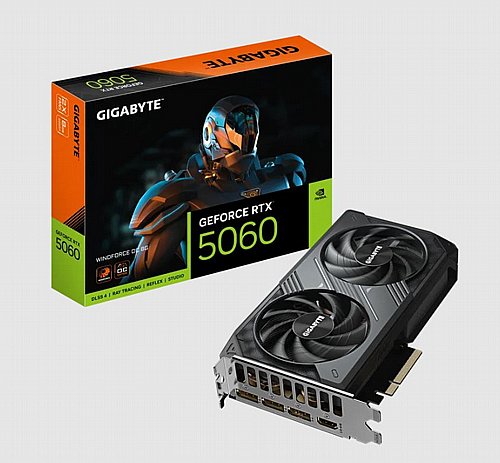 ����� ��� Gigabyte GeForce RTX 5060 WINDFORCE 2 OC 8G