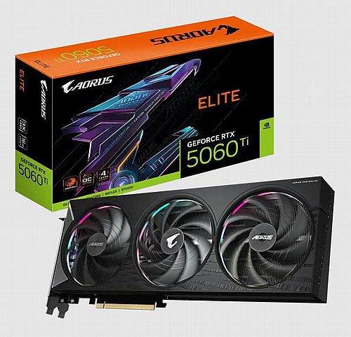 ����� ��� Gigabyte GeForce RTX 5060 Ti AORUS ELITE 16G