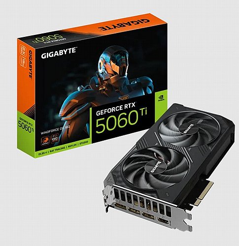 ����� ��� GigaByte GeForce RTX 5060Ti WINDFORCE OC SFF 16G