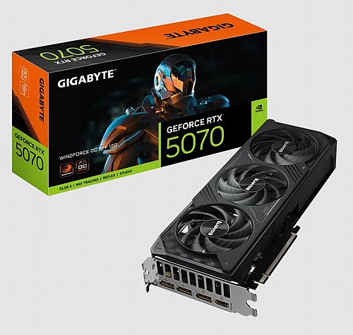 ����� ��� ���� Gigabyte GeForce RTX5070 WINDFORCE OC SFF 12G