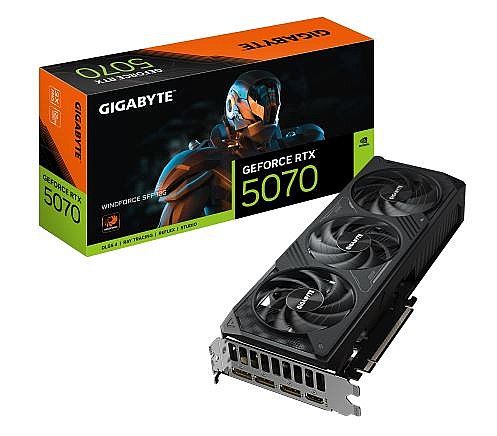 ����� ��� ���� GIGABYTE GeForce RTX 5070 WINDFORCE SFF 12GB