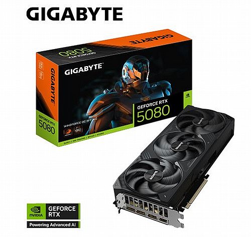 ����� ��� ���� GIGABYTE ��� GeForce RTX 5080 WINDFORCE OC SFF 16GB