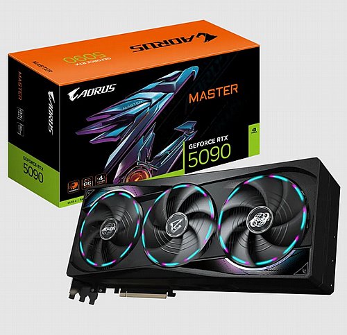 ����� ��� ���� Gigabyte Aorus GeForce RTX 5090 MASTER 32G
