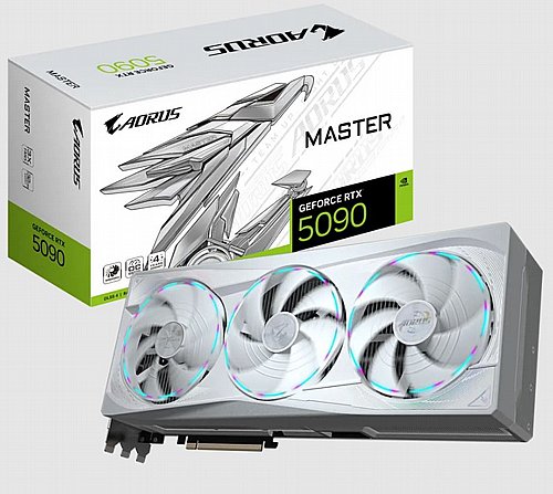 ����� ��� ���� Gigabyte ��� AORUS GeForce RTX 5090 MASTER ICE 32G