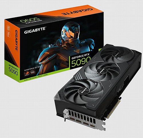 ����� ��� ���� Gigabyte ��� GeForce RTX 5090 WINDFORCE OC 32G