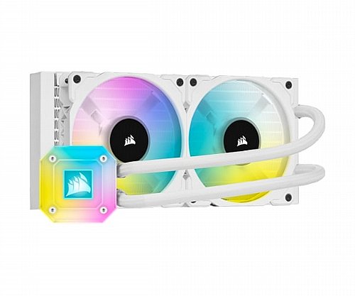 ����� ����� ����� ���� CORSAIR ��� iCUE H100i ELITE Cappelix WHITE 240mm RGB