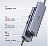 תחנת עגינה USB-C Multiport 6 in 1 UNITEK H1112F