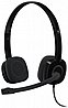 אוזניות סטריאו חברת Logitech דגם H151 Retail