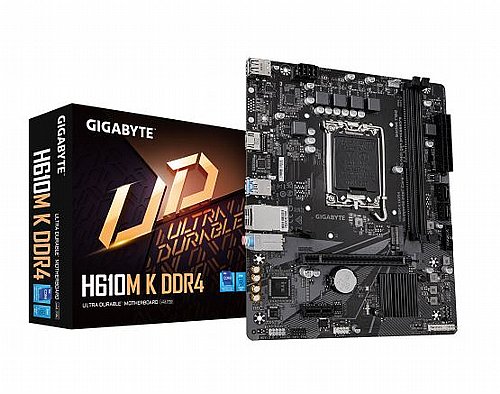 ��� �� GIGABYTE H610M K DDR4 M-ATX LGA1700 M.2 1GBE LAN