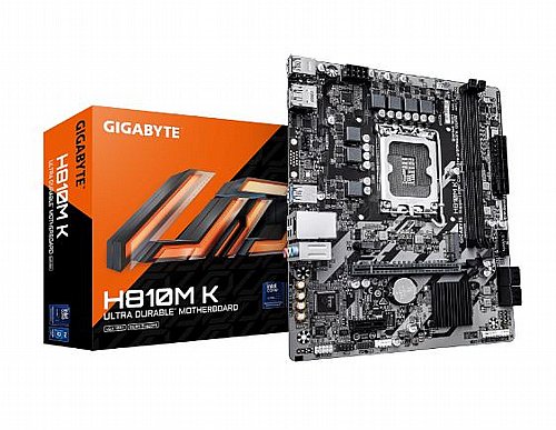 Gigabyte H810M K DDR5 � ��� �� Micro-ATX ���� 15 �� ����� ������� DDR5
