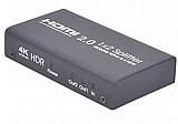 ���� HDMI �2 ����� 4K/60Hz HDMI 2.0 Splitter � 2 ports