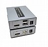 מאריך HDMI בשילוב KVM חברת Gold Touch עם חיבורי USB 2.0 עד 50 מטר HDMI-KVM-EX50