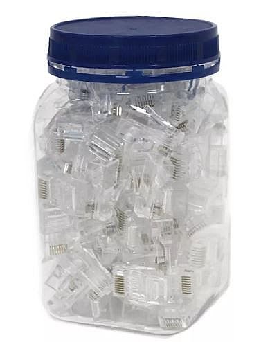 ����� 100 ������ RJ45 ������ ��� ��� CAT 6 Connect