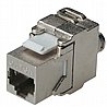 שקע קיר RJ45 CAT6 מסוכך ללא כלים