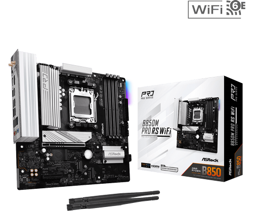 ��� �� ������ ASRock B850M PRO RS WIFI6E BLACK AM5 AMD