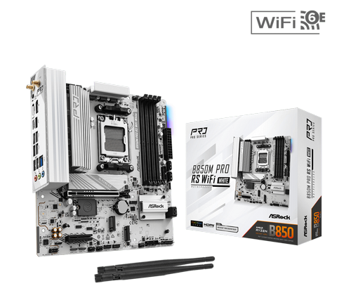 ��� �� ������ ASRock B850M PRO RS WIFI6E WHITE AM5 AMD